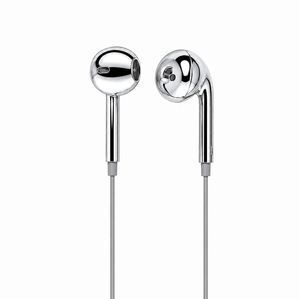 Chrome Wired Earbuds