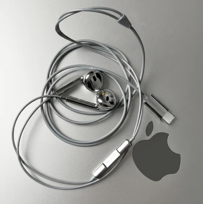 Chrome Wired Earbuds