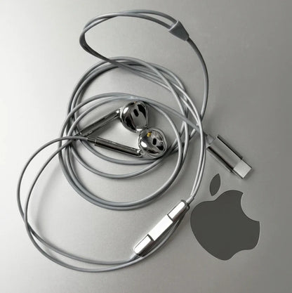 Chrome Wired Earbuds