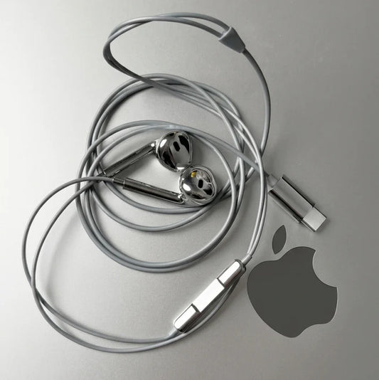 Chrome Wired Earbuds